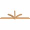 Ekena Millwork Redmond Smooth Timber Gable Bracket, Western Red Cedar, 96"W x 36"H x 3 1/2"D x 3 1/2"F, 9/12 Pitch GBW096X36X0404RED00SWR - alternate 3
